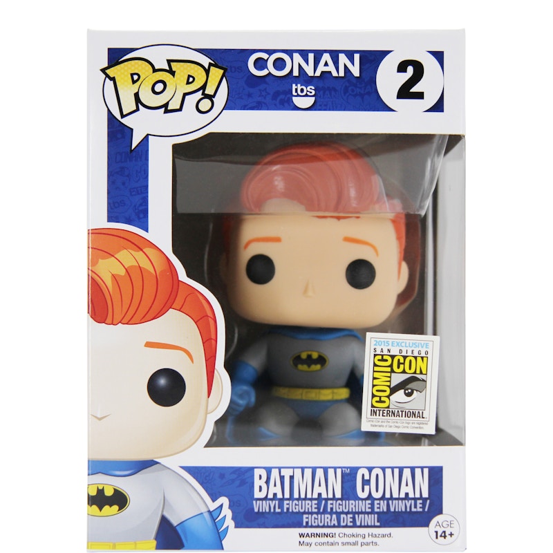 Funko Pop! Television Conan O'Brien (as Batman) SDCC Figure #02