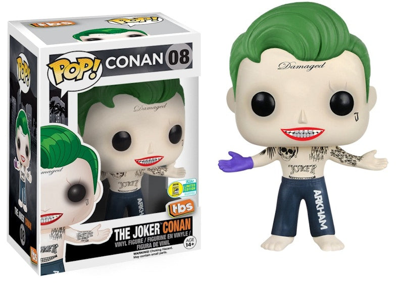 Funko Pop! Television Conan O'Brien (as The Joker) SDCC Figure #08