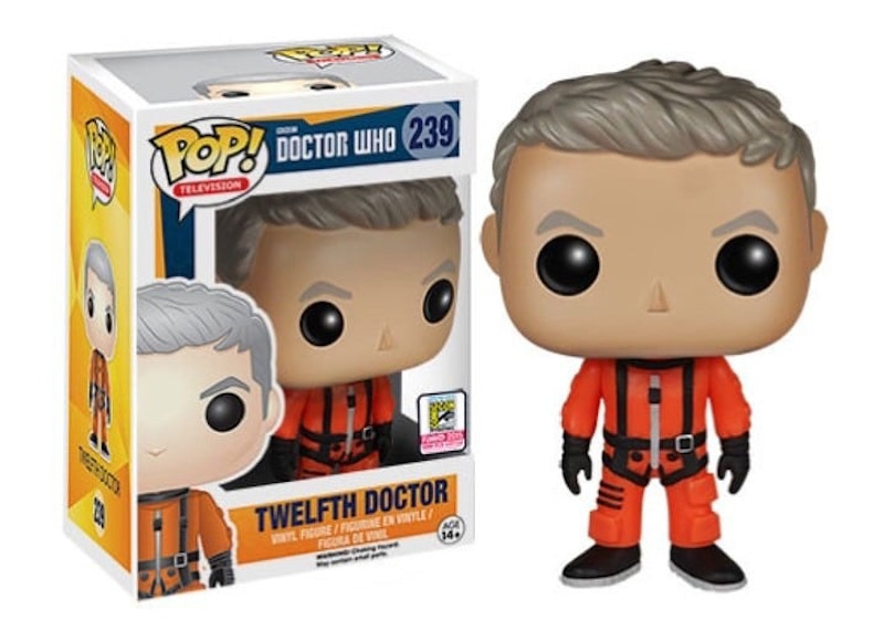 Funko Pop! Television Doctor Who 12th Doctor (Orange Spacesuit) SDCC Figure #239