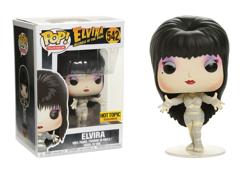 Funko Pop! Television Elvira Mistress of The Dark Elvira Mummy Hot Topic Exclusive Figure #542