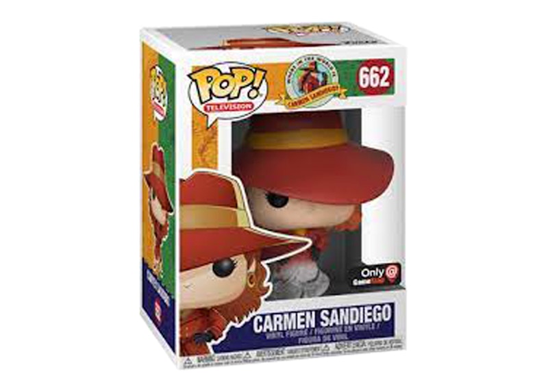 Funko Pop! Television Funko Carmen Sandiego Fading GameStop Exclusive Figure #662