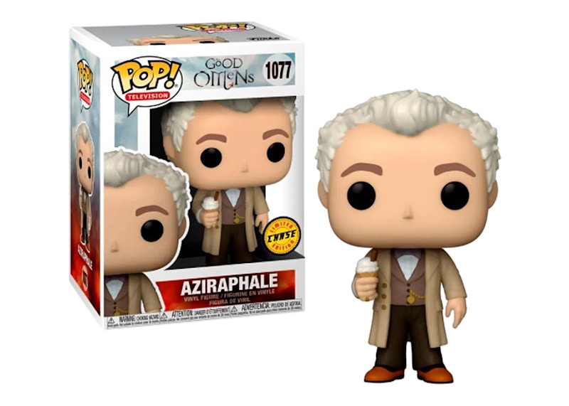 Funko Pop! Television Good Omens Aziraphale with Ice Cream (Chase) Figure #1077