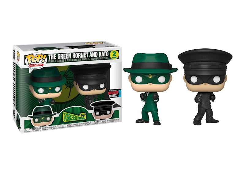 Funko Pop! Television Green Hornet The Green Hornet & Kato Fall Convention Exclusive 2 Pack