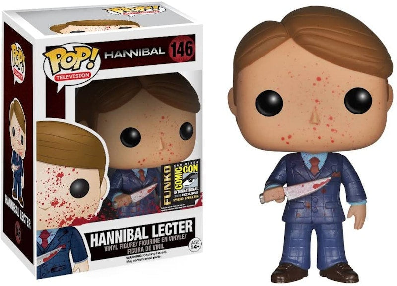 Funko Pop! Television Hannibal Hannibal Lecter (Bloody) SDCC Figure #146
