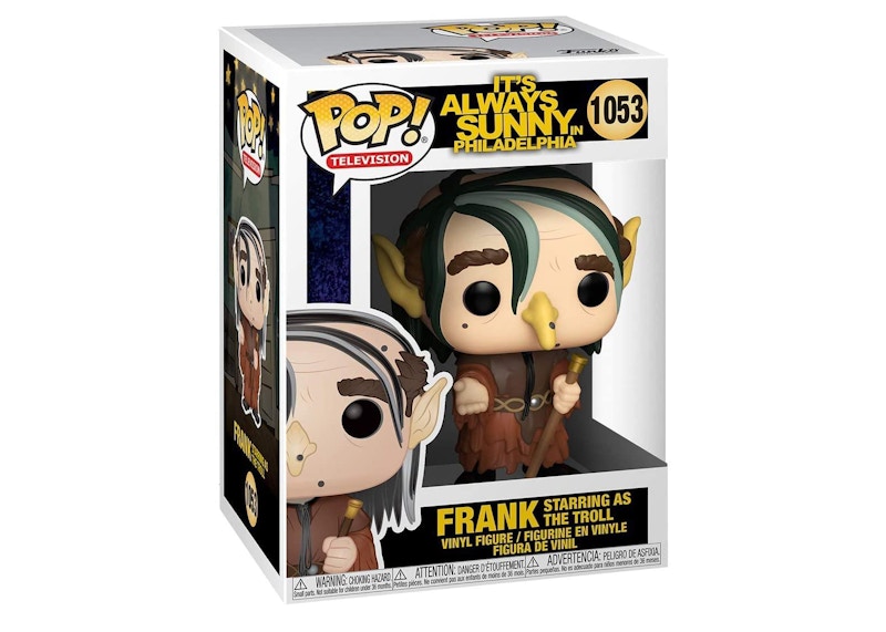 Funko Pop! Television It's Always Sunny in Philadelphia Frank Starring as the Troll Figure #1053