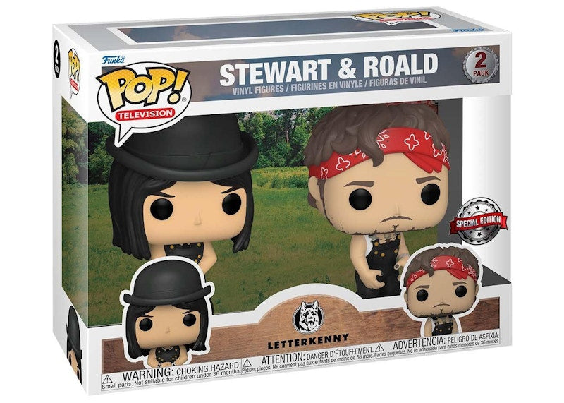 Funko Pop! Television Letterkenny Stewart & Roald Special Edition 2-Pack