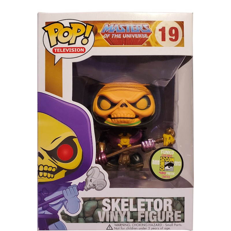 Funko Pop! Television Masters Of The Universe Skeletor SDCC Figure #19