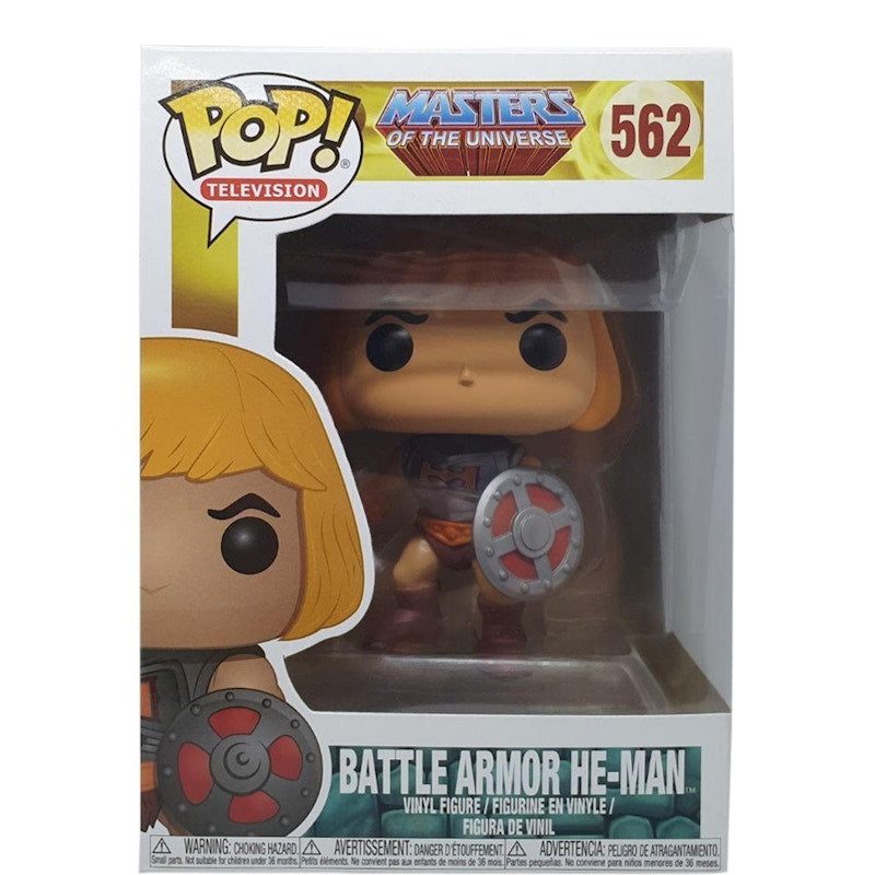 Funko Pop! Television Masters of the Universe Battle Armor He-Man Figure #562