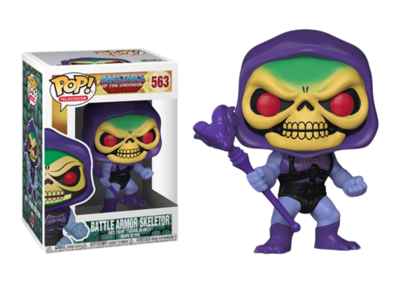 Funko Pop! Television Masters of the Universe Battle Armor Skeletor Figure #563