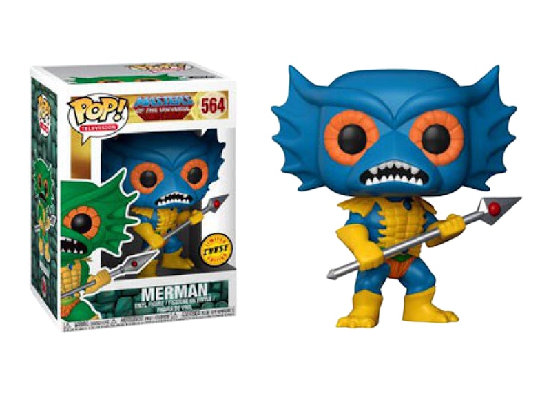 Funko Pop! Television Masters of the Universe Merman Blue Face (Chase) Figure #564