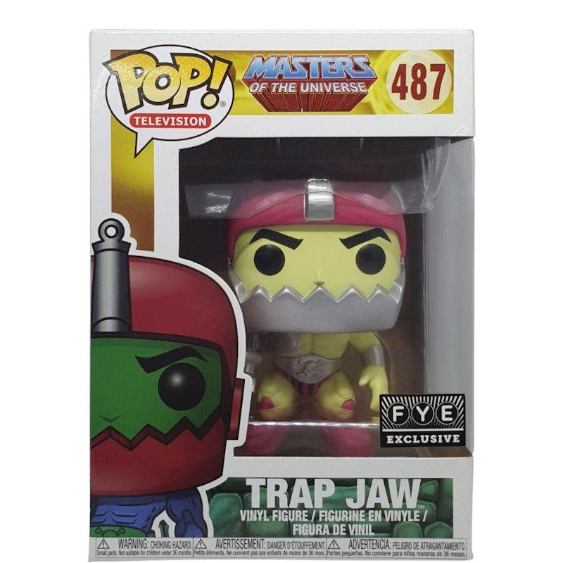 Funko Pop! Television Masters of the Universe Trap Jaw FYE Exclusive Figure #487