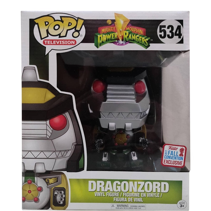 Funko Pop! Television Mighty Morphin Power Rangers Dragonzord Fall Convention 6 inch Figure #534