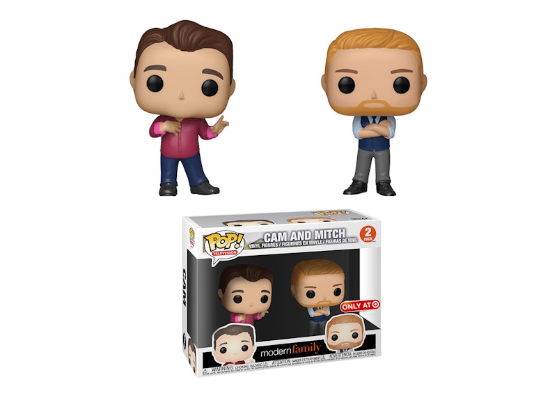 Funko Pop! Television Modern Family Cam & Mitch Target Exclusive 2 Pack