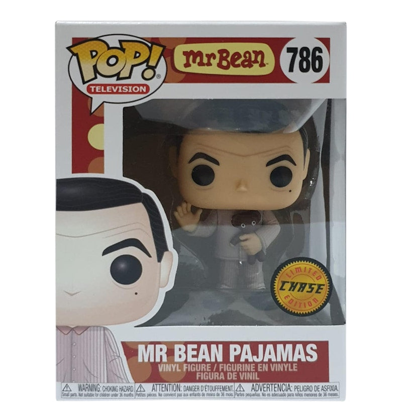 Funko Pop! Television Mr Bean Pajamas (Chase) Figure #786