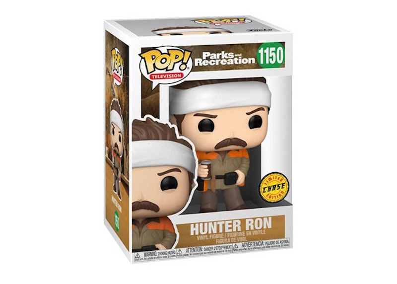 Funko Pop! Television Parks and Recreation Hunter Ron Chase Exclusive Figure #1150