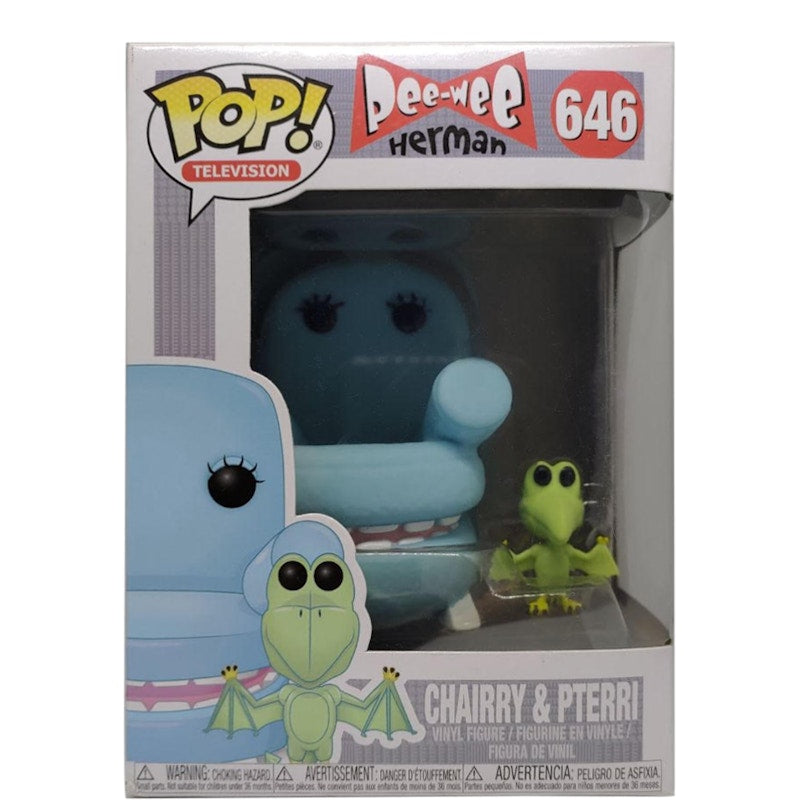 Funko Pop! Television Pee-Wee Herman Chairry & Pterri Figure #646