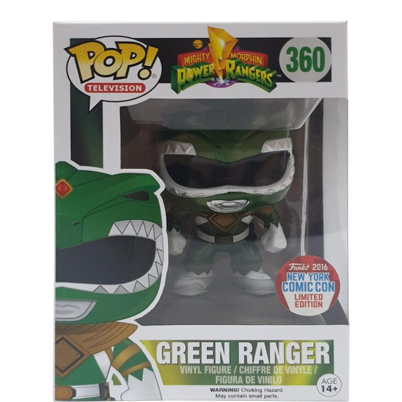 Funko Pop! Television Power Rangers Green Ranger NYCC Figure #360