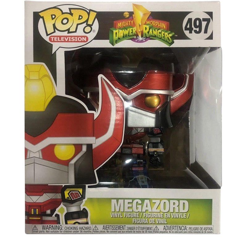 Funko Pop! Television Power Rangers Megazord 6 inch Figure #497