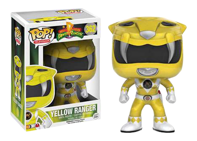 Funko Pop! Television Power Rangers Mighty Morphin Yellow Ranger Figure #362