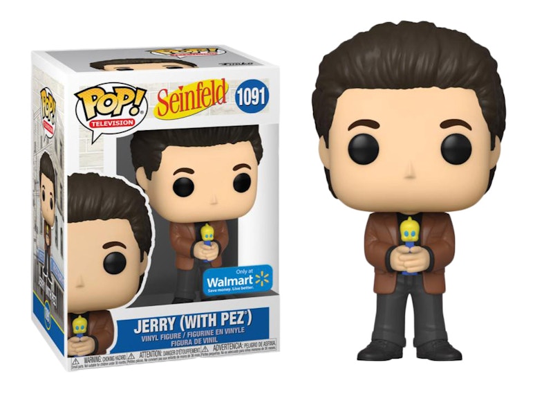 Funko Pop! Television Seinfeld Jerry (with Pez) Walmart Exclusive Figure #1091