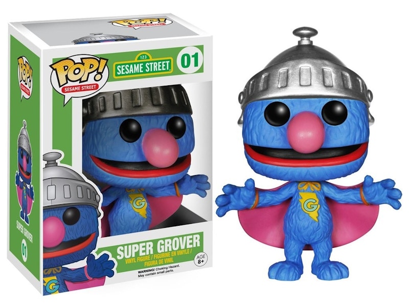 Funko Pop! Television Sesame Street Grover (Super) Toy Tokyo Exclusive Figure #01