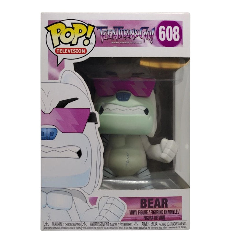 Funko Pop! Television Teen Titans Go! Bear Figure #608