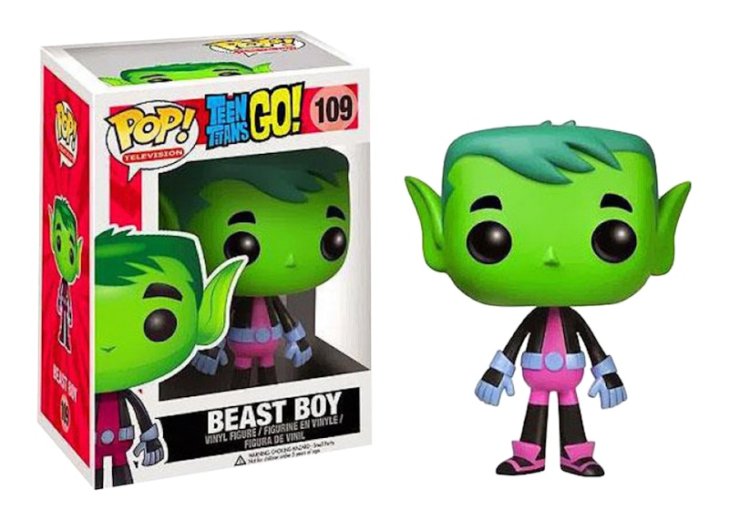 Funko Pop! Television Teen Titans Go! Beast Boy Figure #109
