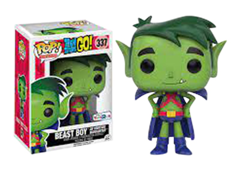 Funko Pop! Television Teen Titans Go! Beast Boy as Martian Manhunter Toys 'R Us Exclusive Figure #337
