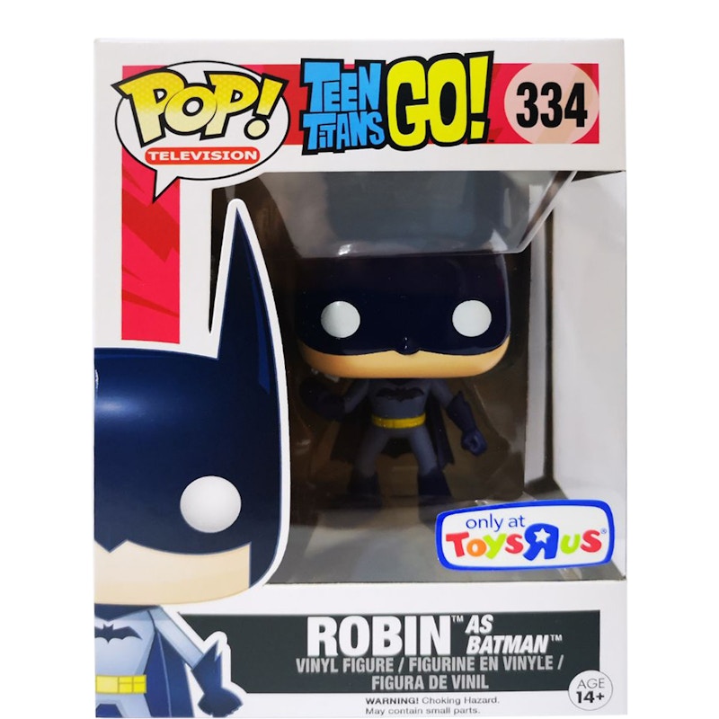 Funko Pop! Television Teen Titans Go! Robin as Batman Toys R Us Exclusive Figure #334