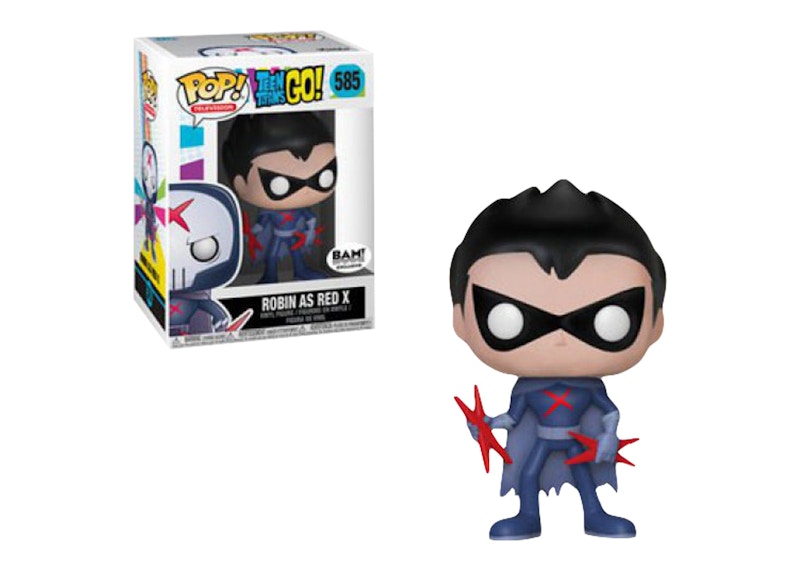 Funko Pop! Television Teen Titans Go! Robin as Red X Unmasked BAM Exclusive Figure #585