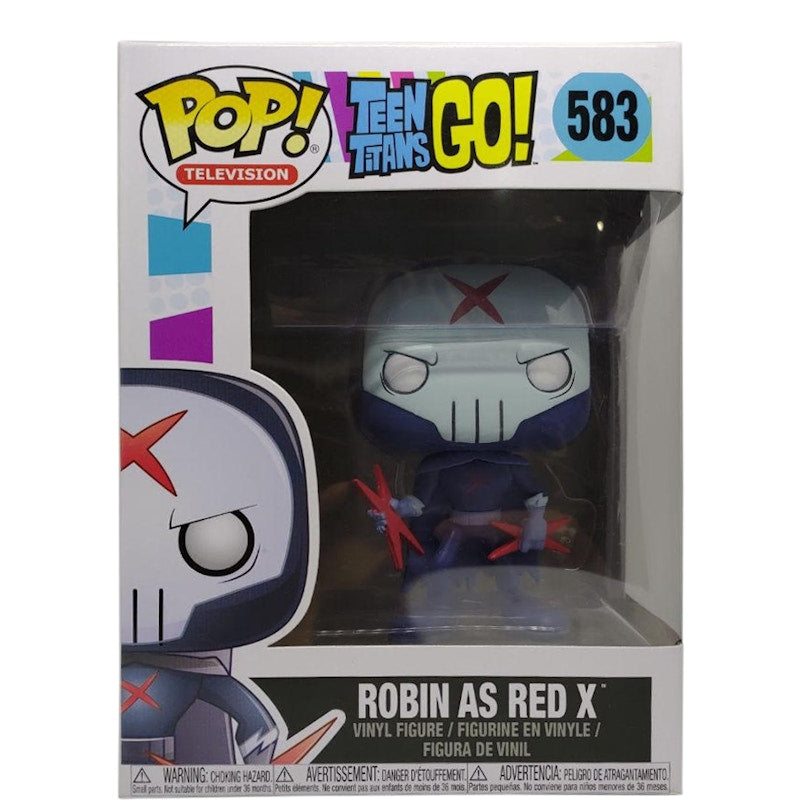 Funko Pop! Television Teens Titans Go! Robin as Red X Figure #583