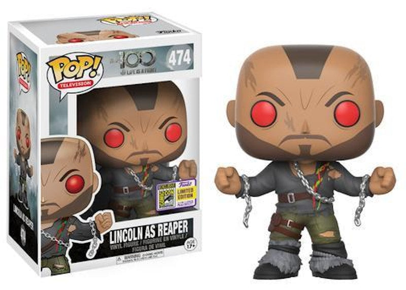 Funko Pop! Television The 100 Lincoln (as Reaper) SDCC Figure #474