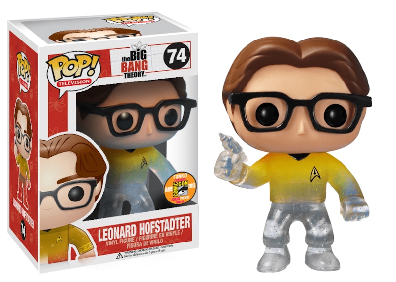 Funko Pop! Television The Big Bang Theory Leonard Hofstadter (Star Trek) (Fade) SDCC Figure #74