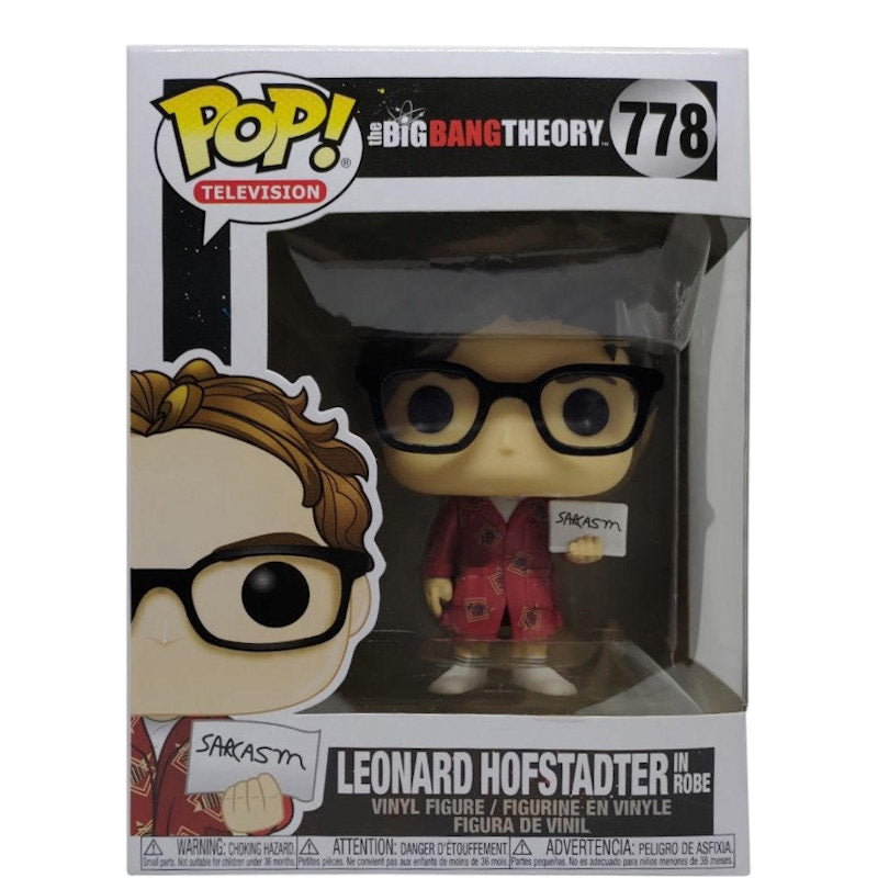 Funko Pop! Television The Big Bang Theory Leonard Hofstadter in Robe Figure #778