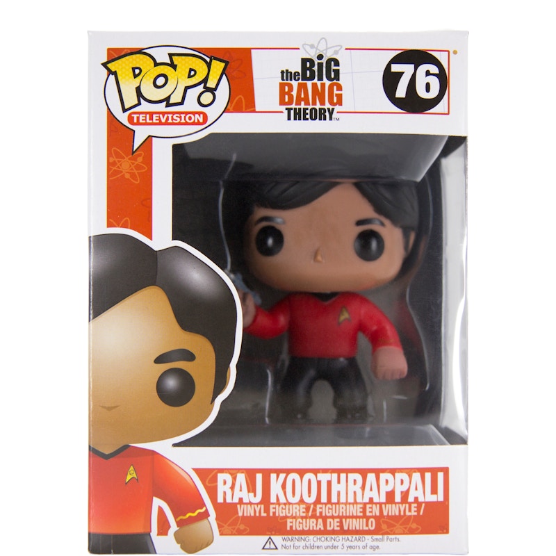 Funko Pop! Television The Big Bang Theory Raj Koothrappali (Star Trek) Figure #76