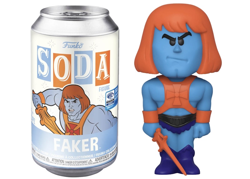 Funko Soda Masters of the Universe Faker WonderCon Exclusive Opened Can Common Figure