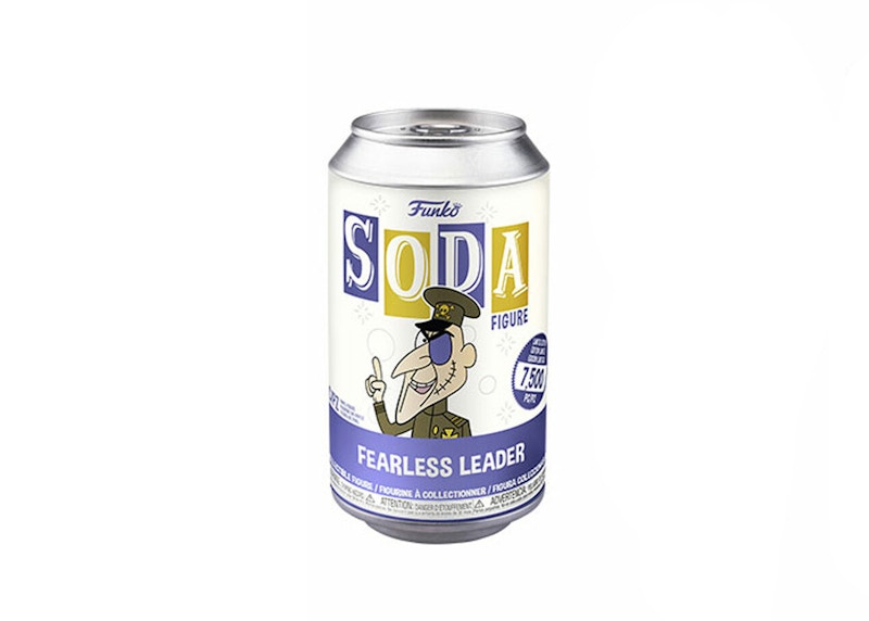 Funko Soda Fearless Leader Figure Sealed Can