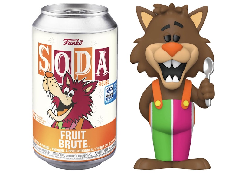 Funko Soda Ad Icons Fruit Brute WonderCon Exclusive Opened Can Common Figure