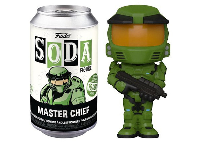 Funko Soda Halo Master Chief Open Can Figure