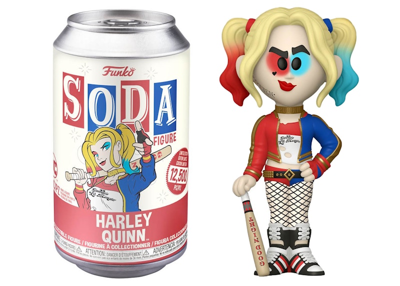 Funko Soda DC Harley Quinn Opened Can Common Figure