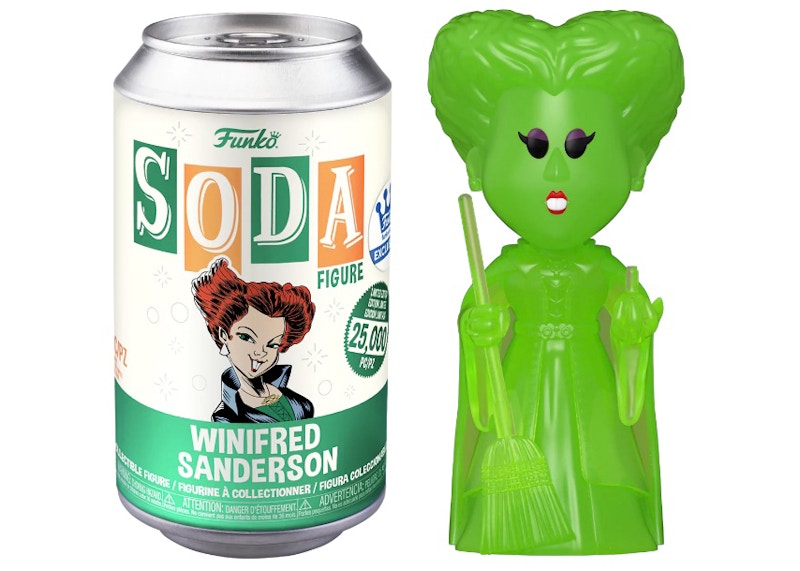 Funko Soda Hocus Pocus Winifred Sanderson Funko Shop Exclusive Open Can Chase Figure