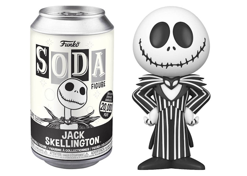 Funko Soda The Nightmare Before Christmas Jack Skellington Opened Can Common Figure