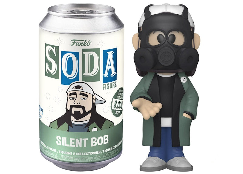Funko Soda Jay and Silent Bob (Silent Bob) Open Can Chase Figure