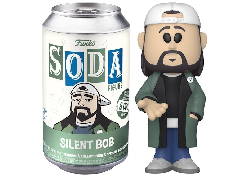 Funko Soda Jay and Silent Bob (Silent Bob) Open Can Figure