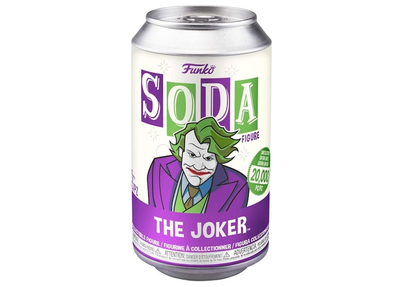 Funko Soda DC Comics Joker (Dark Knight) Figure Sealed Can