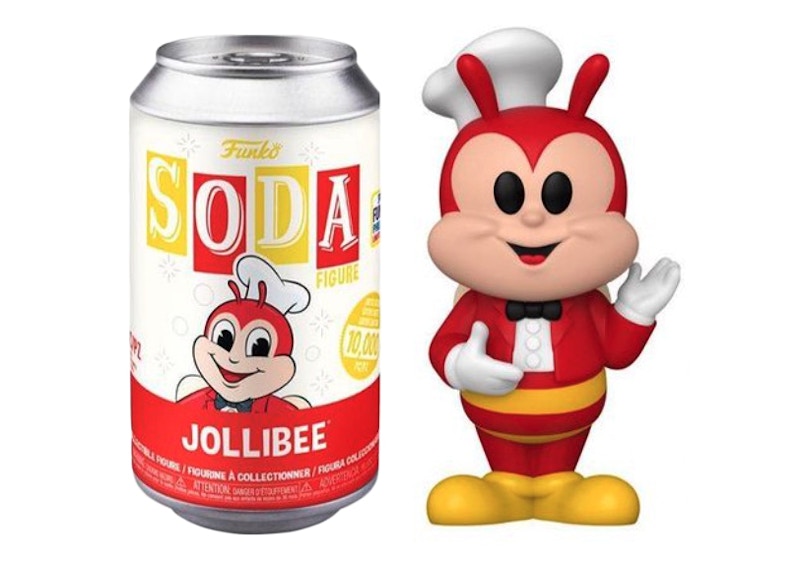 Funko Soda Jollibee Funatic Exclusive Open Can Figure