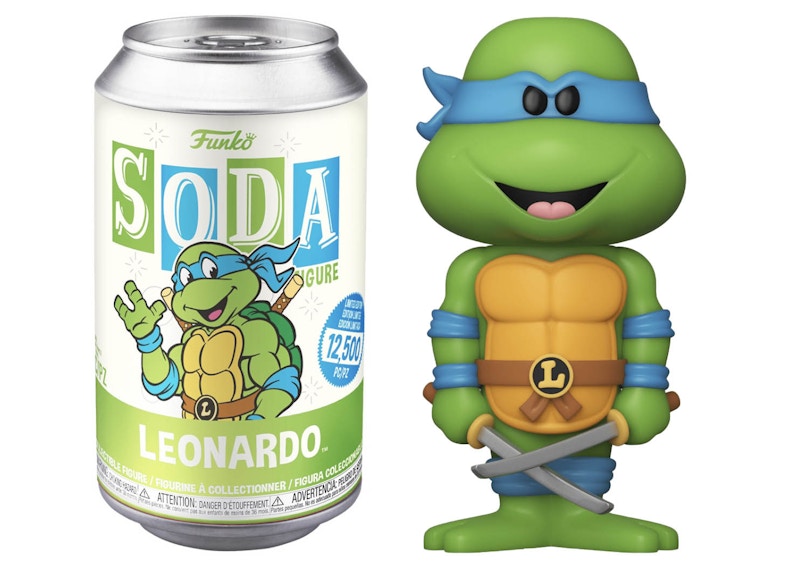 Funko Soda TMNT Leonardo Opened Can Common Figure
