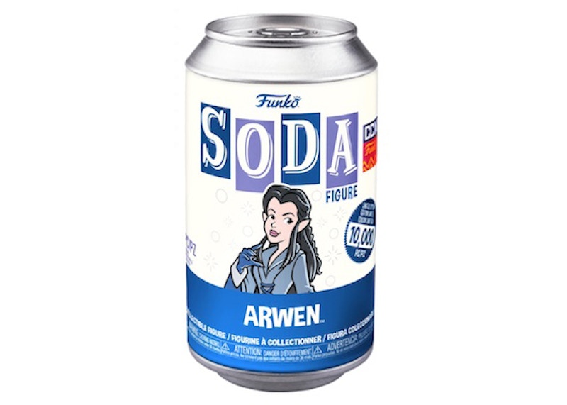 Funko Soda Lord of the Rings Arwen 2022 CCXP Exclusive Figure Sealed Can