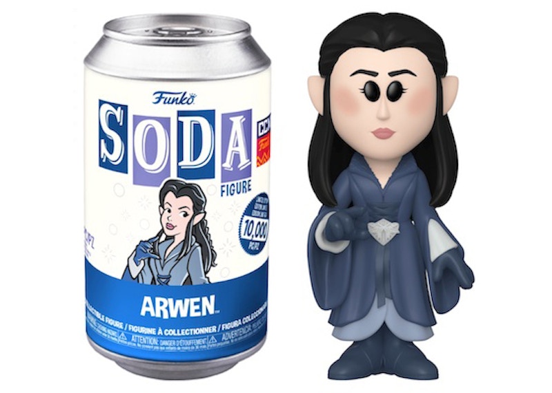 Funko Soda Lord of the Rings Arwen 2022 CCXP Exclusive Open Can Common Figure
