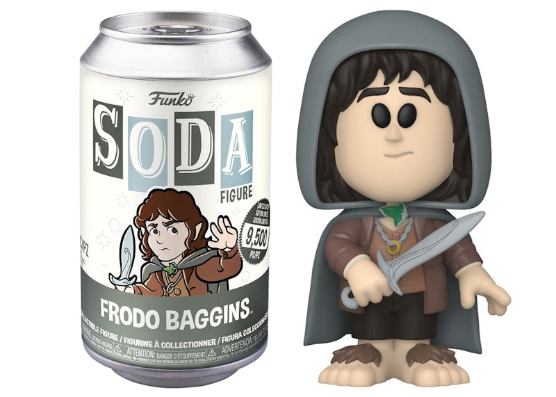 Funko Soda Lord of the Rings Frodo Baggins Open Can Chase Figure